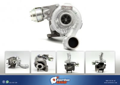 TURBO NUEVO JUNTAS INCLUIDAS MITSUBISHI NISSAN RENAULT VOLVO 1.9 DI-D DCI 88 KW 708639